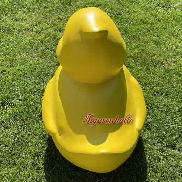 Quietscheente groß gelb