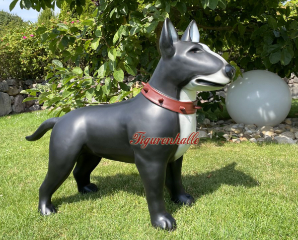 Hundefigur Bullterrier Statue