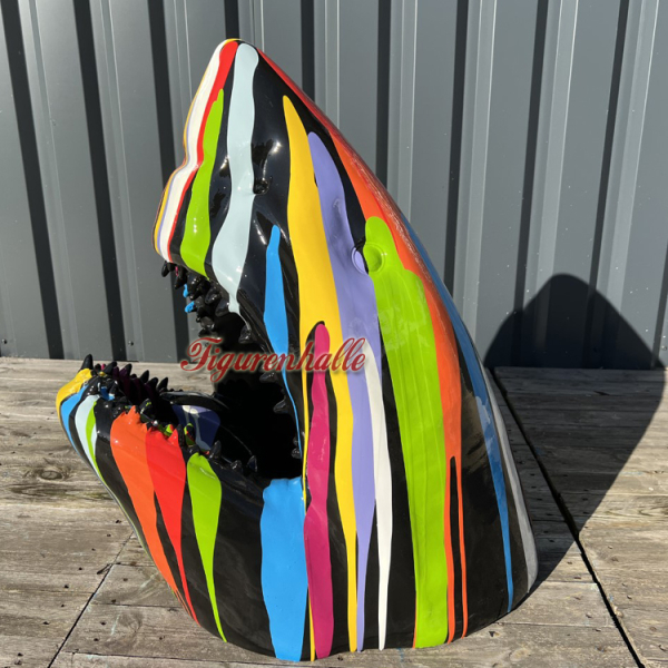 Hai Shark Kopf Pop Art