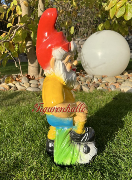 Large garden gnome for the allotment garden