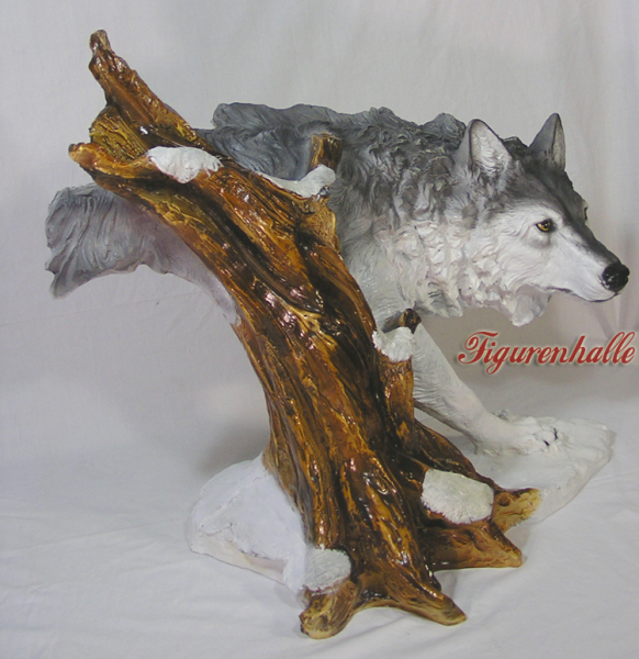 Wolf Dekofigur