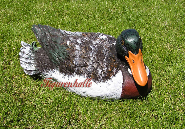 Duck drake decorative figure