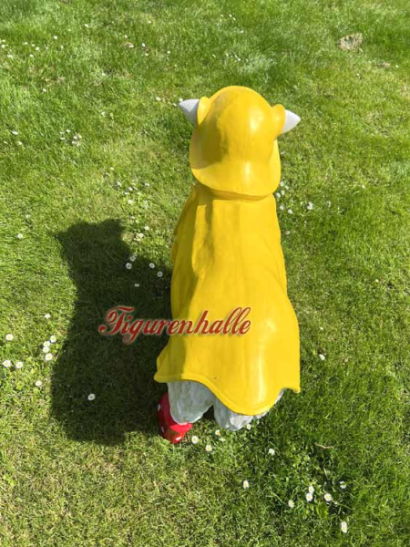 Aufstellfigur Schäfchen mit Friesennerz