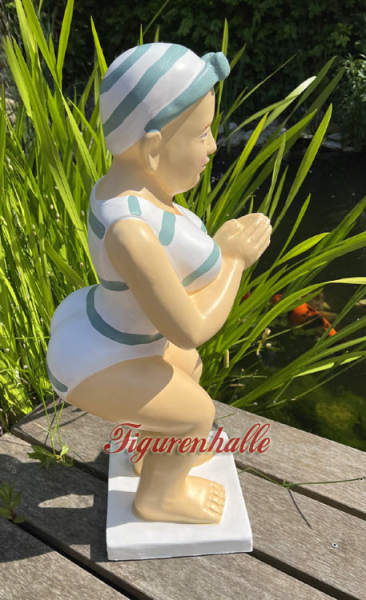 Schwimmer Aufstellfigur