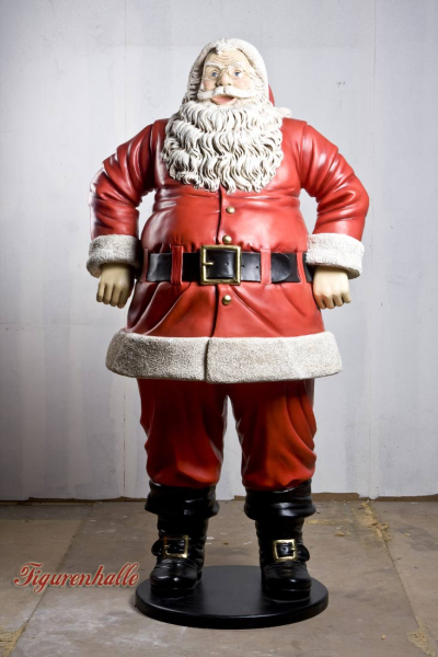 Außendekoration für den Handel Weihnachtsmann Aufstellfigur