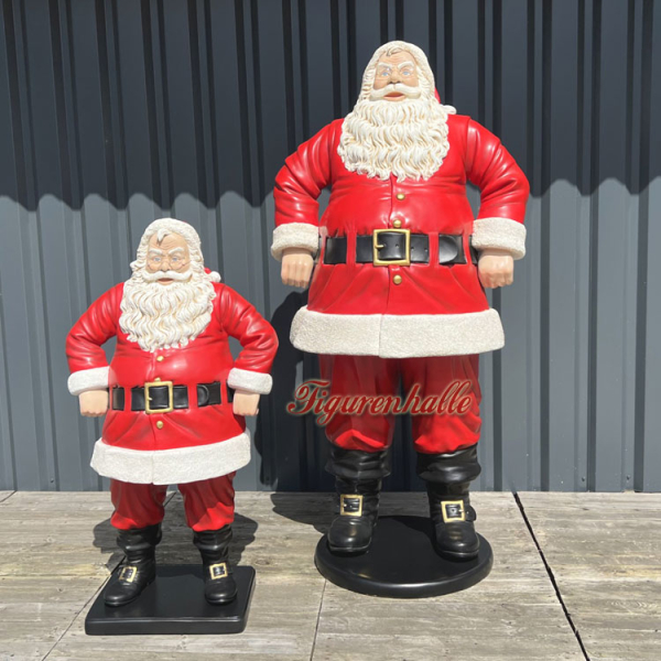 Weihnachtsmann mit Wunschzettel