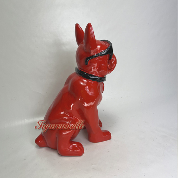 Lustiger Dj Party Hund Figur