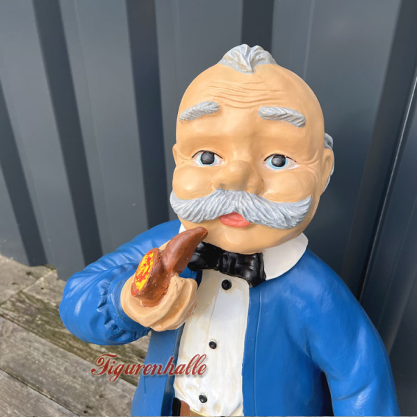 Opa Gartenfigur stehend
