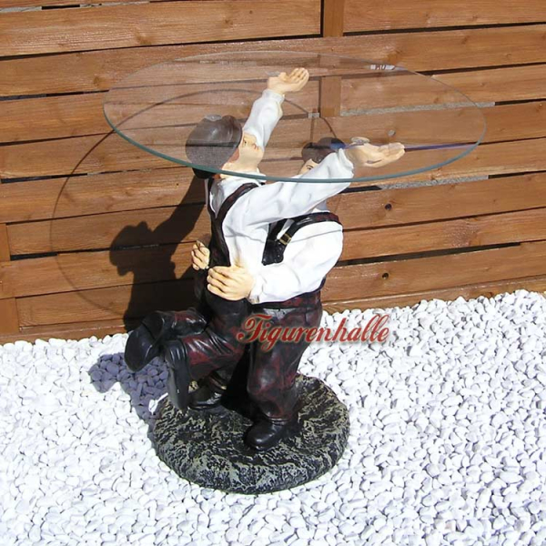 Dick und Doof Dekofigur