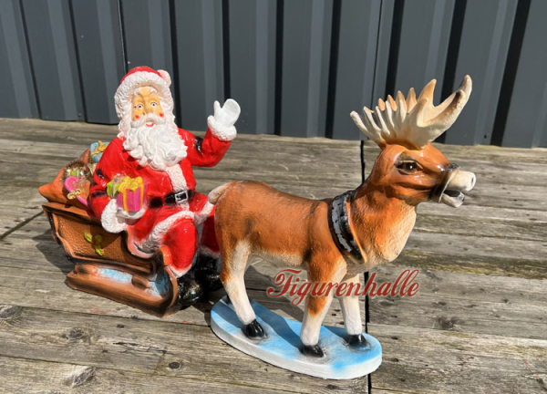 Winterlicher Zauber mit Weihnachtsmann für Ihre Dekoration