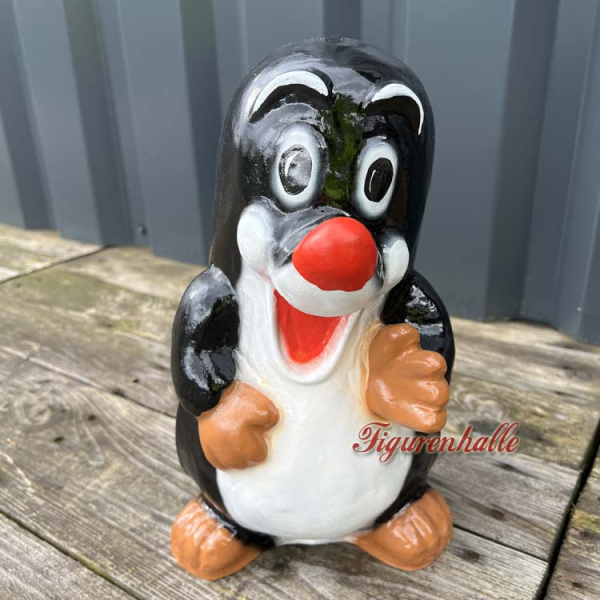 Maulwurf Gartenfigur witzig