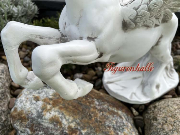 Pegasos Skulptur Gartenfigur Dekorations Idee