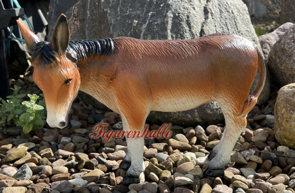 Donkey brown - gray figure
