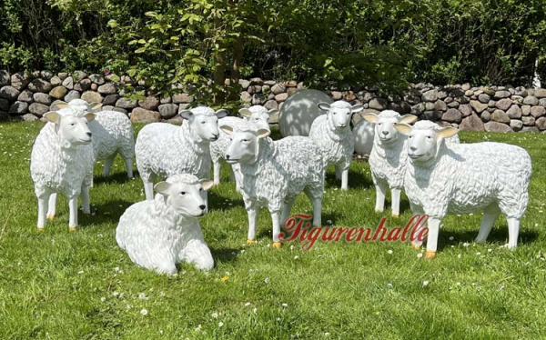 Schäfchen für Ihren Garten als Deko