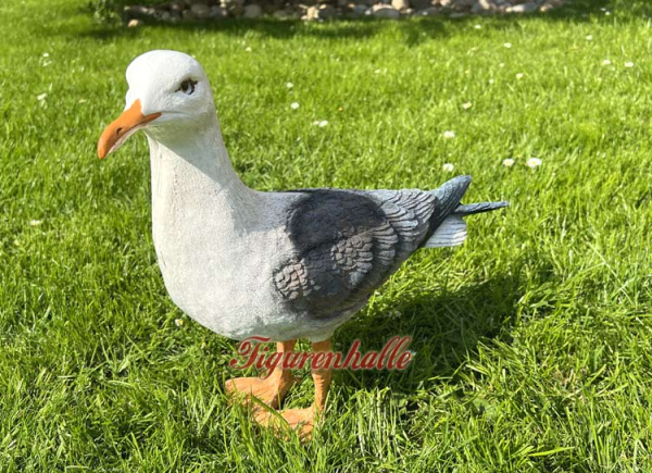 Große Möwe Figur lebensgroß