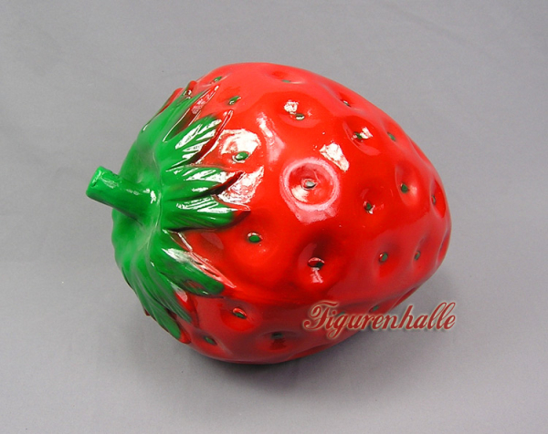 Erdbeere als Werbefigur Schausteller