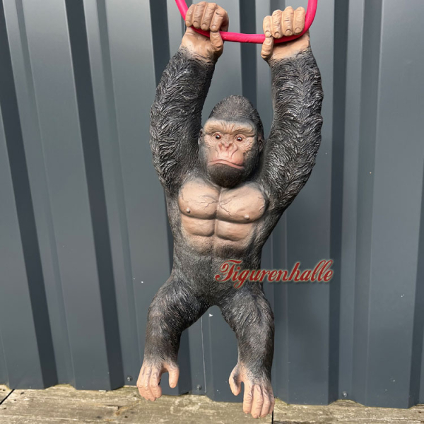 Gorilla Affe Statue zum Aufhängen