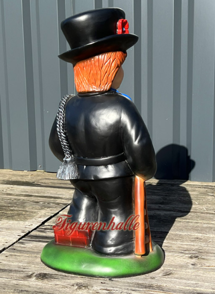 Chimney sweep statue large top hat