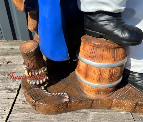 Kapitän lebensecht Dekorationsfigur