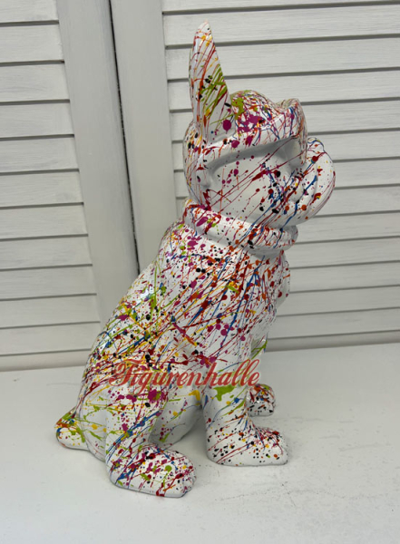 Witzige Dekorationsfigur Kunstbemahlung