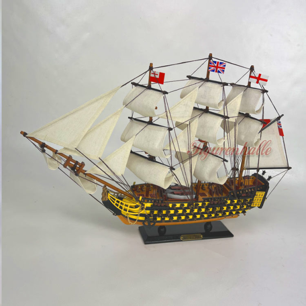 HMS Victory as a display model