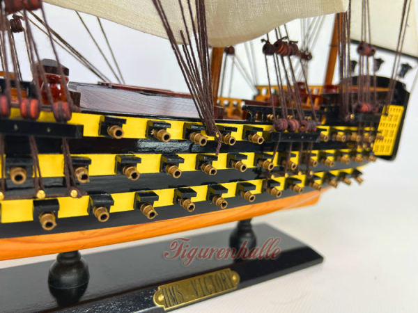 HMS Victory wooden sailing ship
