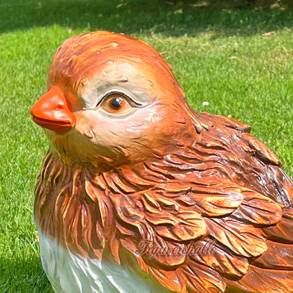 Vogel Dekofigur Rotkehlchen
