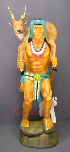Indianer Lebensgroß Figur