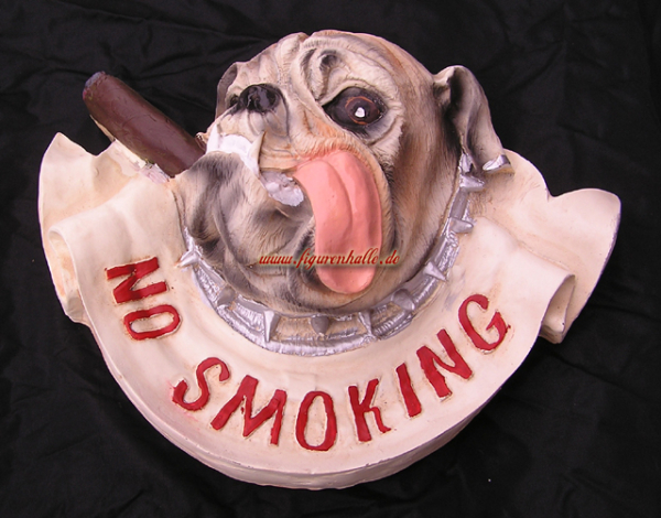No Smoking Englische Bulldogge