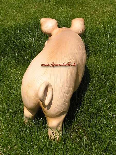 Rosa Schweinchen Figur