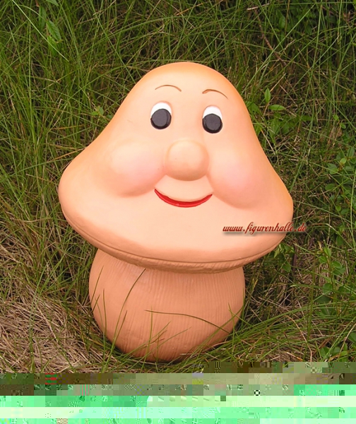 Funny mushroom statue