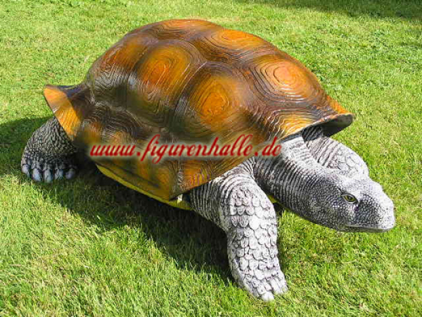 Giant turtle figure