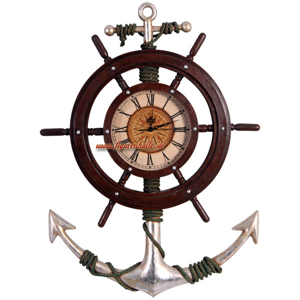 Anchor wall clock