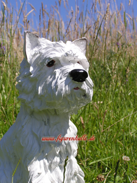 Westie sculpture