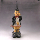 Mann Johan als Toilettenpapierhalter