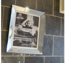 Marilyn Monroe Daily 1955 Wandbild Zeitung lesen 40x50cm