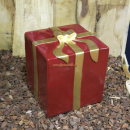 Deko Geschenk Weihnachts Weihnachtspäckchen rot