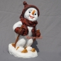 Preview: Ski Schneemann Figur