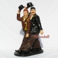 Preview: Dick und Doof in Latzhose Figur