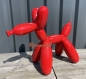 Preview: Roter Ballon Hund Figur