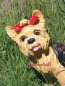 Preview: Yorkshire Terrier Figur lebensgroß