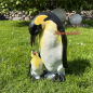 Preview: Pinguin Dekofigur lebensecht
