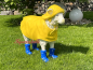 Preview: Sheep figure with rubber pins blue