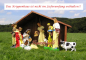 Preview: Wooden nativity scene with the 3 Magi