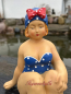 Preview: Garden figure bathing beauty figure as edge sitter