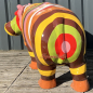 Preview: 70S Figur Nilpferd als Pop Art original