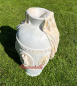 Preview: Vase in Antik weiß un Gold