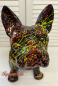 Preview: Statue Malerei Kunst Bulldogge