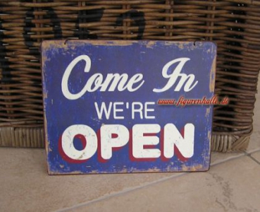 Preview: Open Closed Schild Preview: Offen Schild