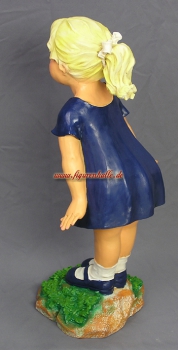 Mädchen Figur Küssend
